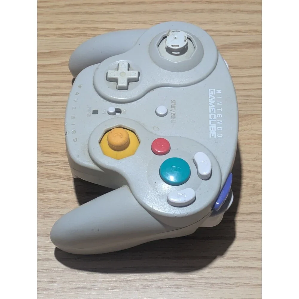 Nintendo GameCube WaveBird Wireless Controller Gray No Receiver Parts